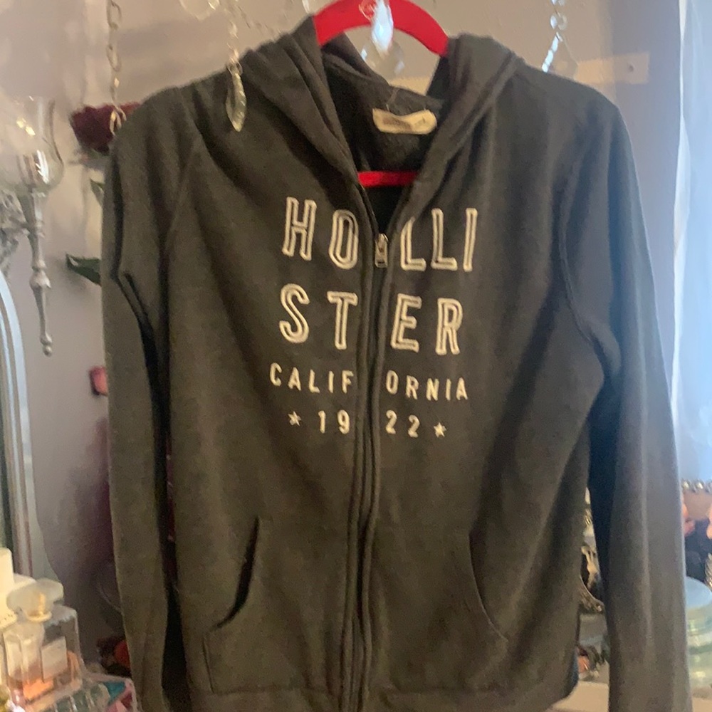 Womens Hollister Grey Jacket in Large